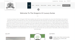 Desktop Screenshot of gregorioviiluxurysuites.com